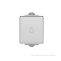 IP65 Door Bell Light Switch Surface Mounting Screwless
